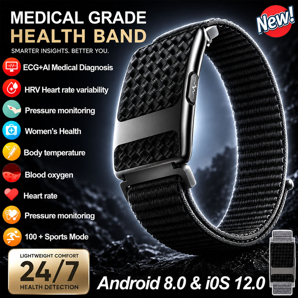 Fall Detection Watch - Nova Pulseira de Saúde com GPS