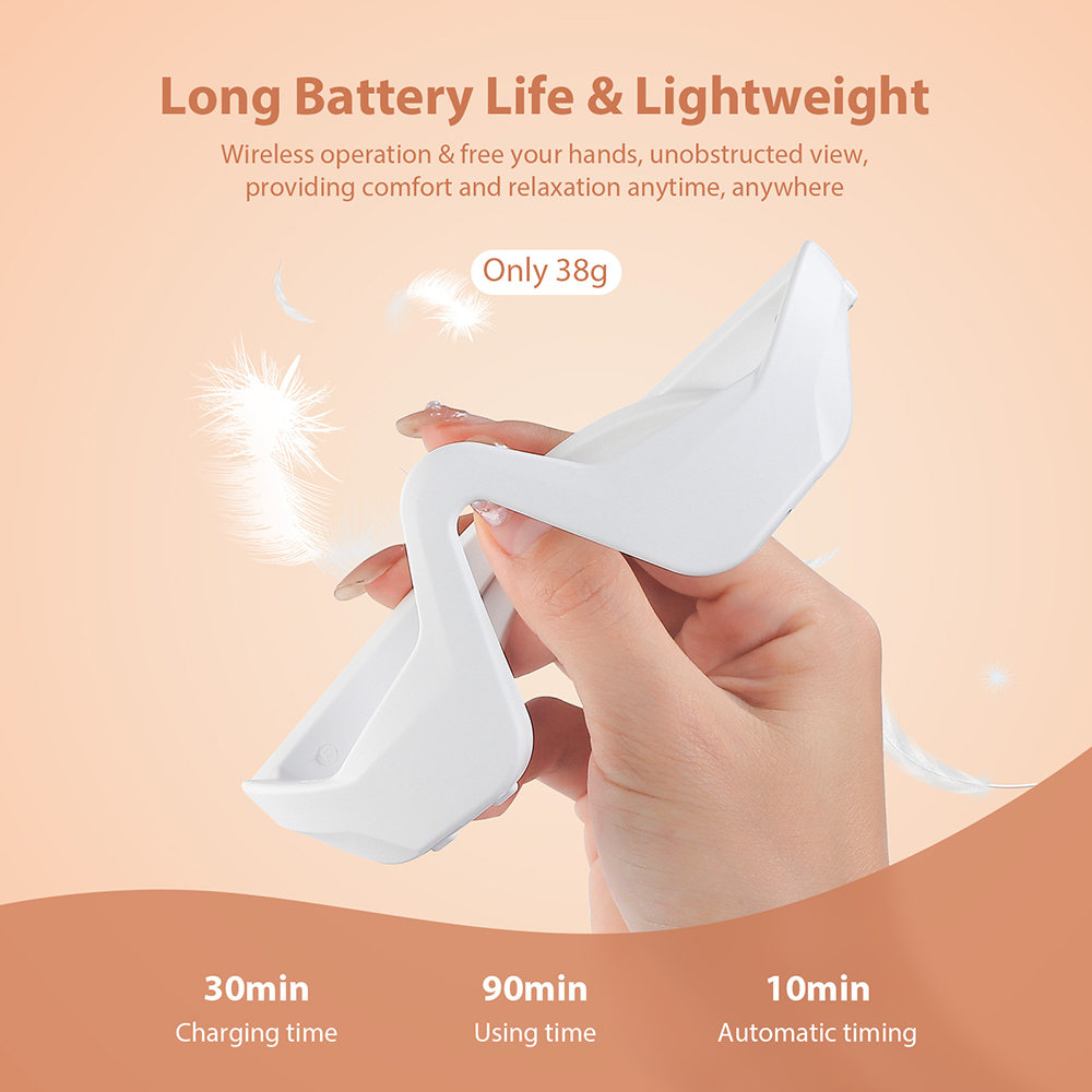 Massageador de Olhos 3D, Massa - Light Therapy Glasses avaliação e preço